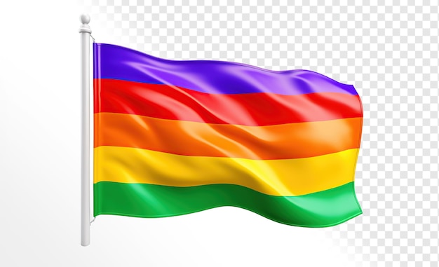 prezzo della bandiera LGBT su sfondo trasparente