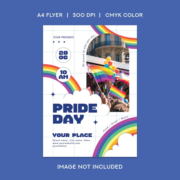 PSD pride-monat-flyer