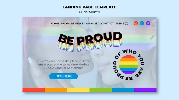 Pride-Monat-Landingpage