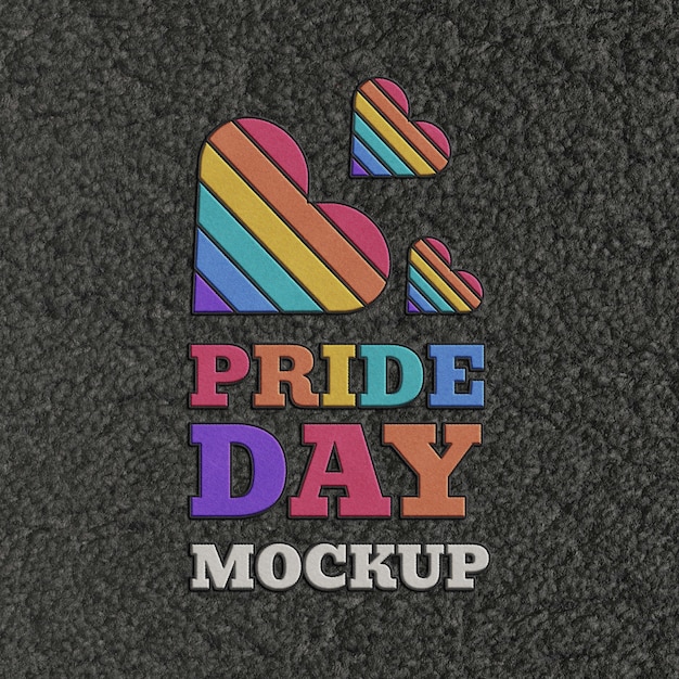 PSD pride-tag-patch-mockup-design