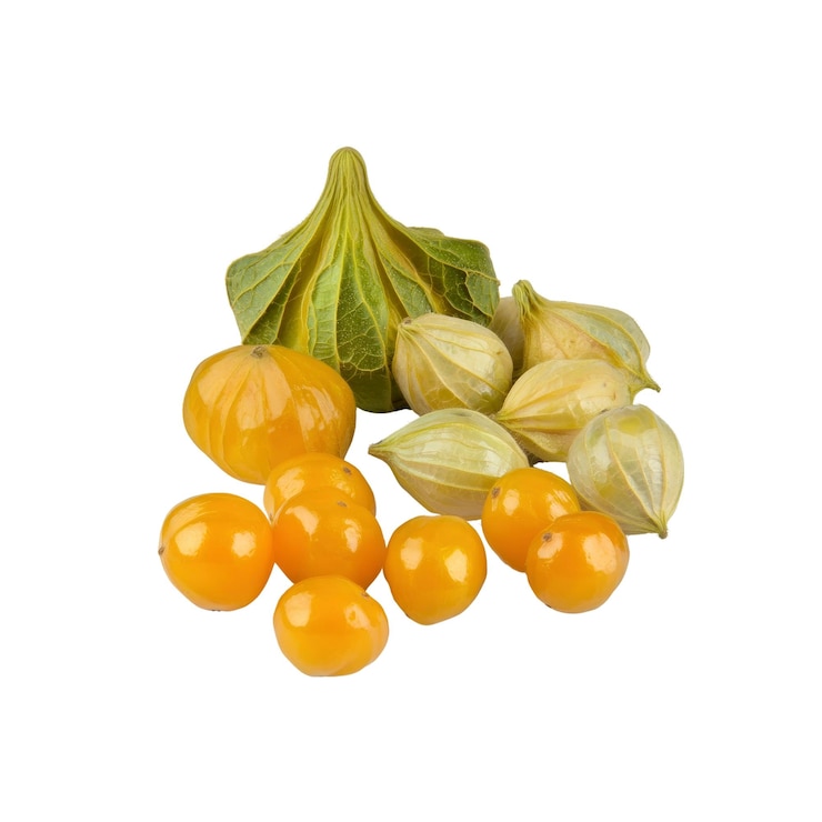 PSD un primer plano de cerezas frescas molidas con cáscaras