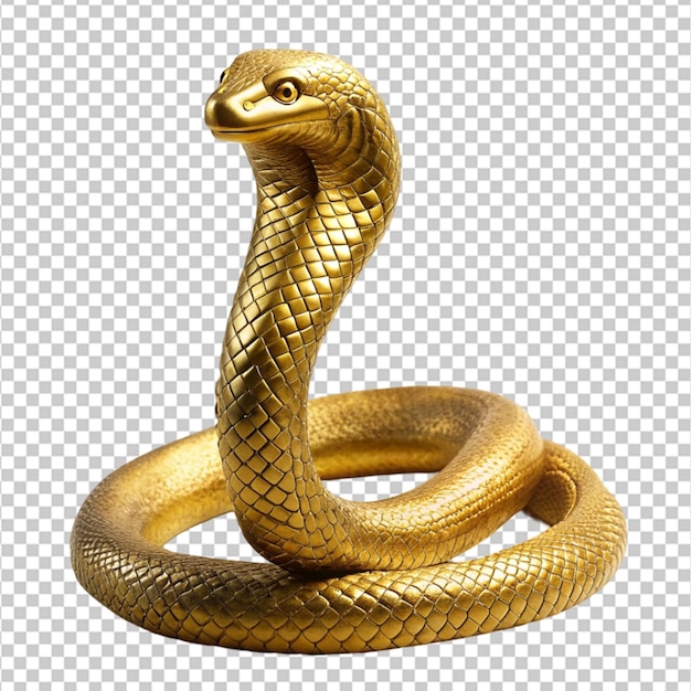 PSD un primer plano de una serpiente en un fondo transparente imagen png