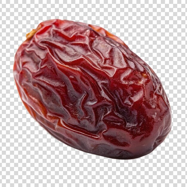 Primer plano de una sola fecha roja