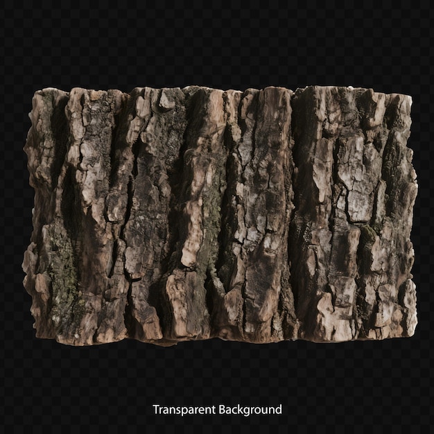 Primer plano de la textura de la corteza del árbol con superficie detallada