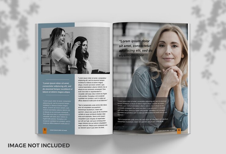 Primo piano sul mockup del libro pulito aperto alle pagine
