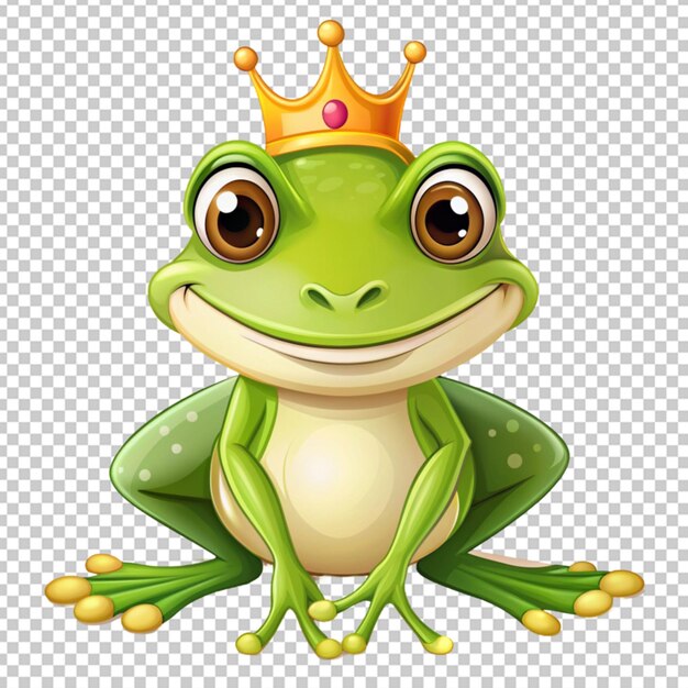 PSD la princesse grenouille debout