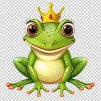 PSD la princesse grenouille debout