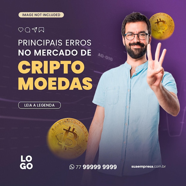 PSD principais erros no mercado de cryptomoedas bitcoin crypto