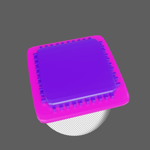 Procesamiento 3d de microchip