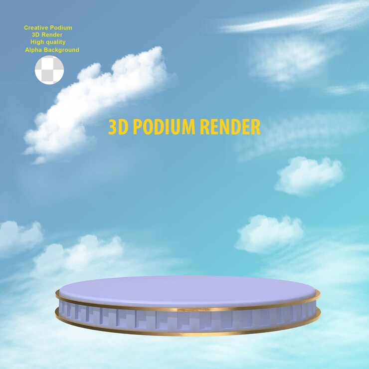 product display 3d rendering with high quality