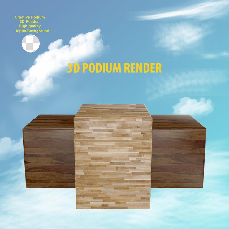 product display 3d rendering with high quality