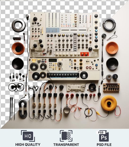 PSD production de musique électronique sur une table