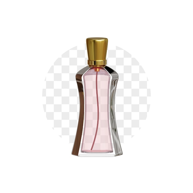 PSD producto de perfume en 3d