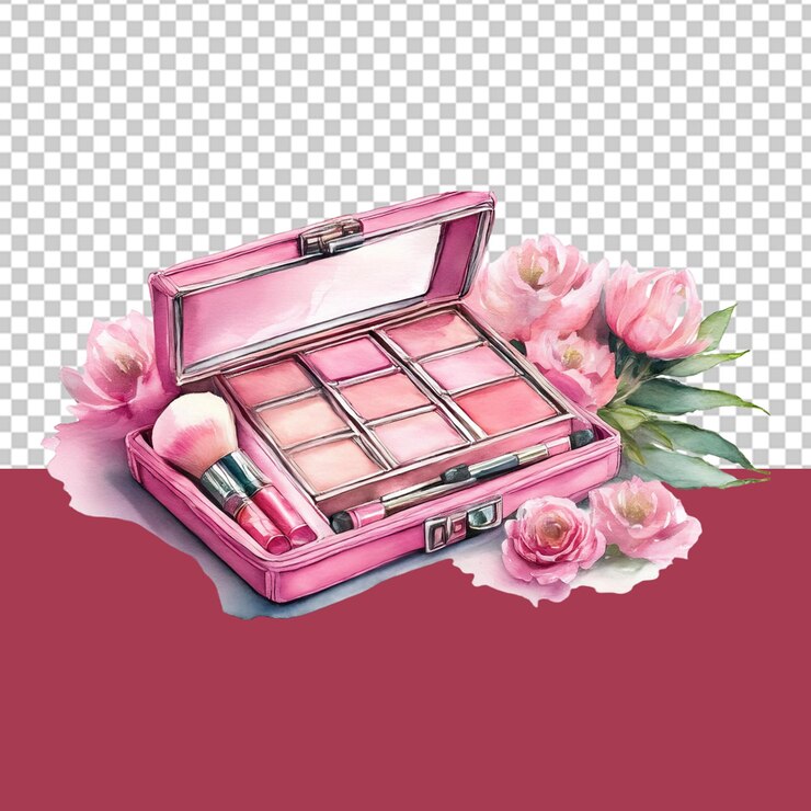 PSD productos de maquillaje png