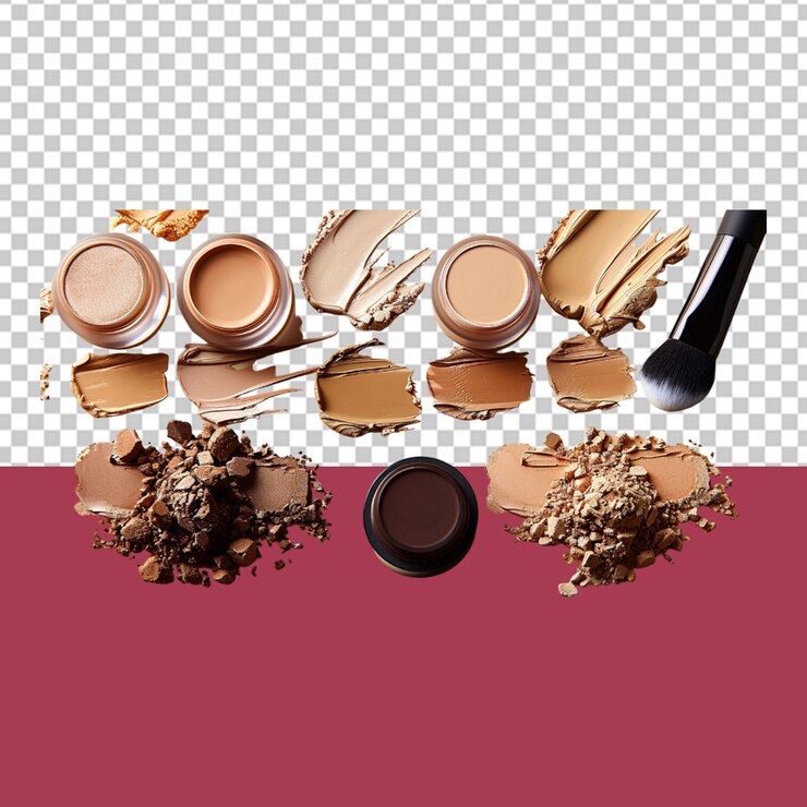 PSD productos de maquillaje png