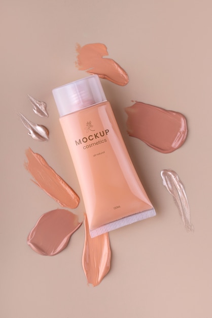 Produk mockup alas bedak