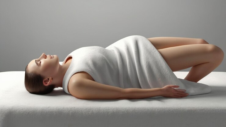 PSD produto de massagem calmante serenity bliss