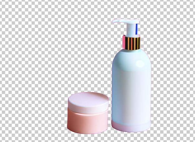 PSD produtos cosméticos de saúde 3d