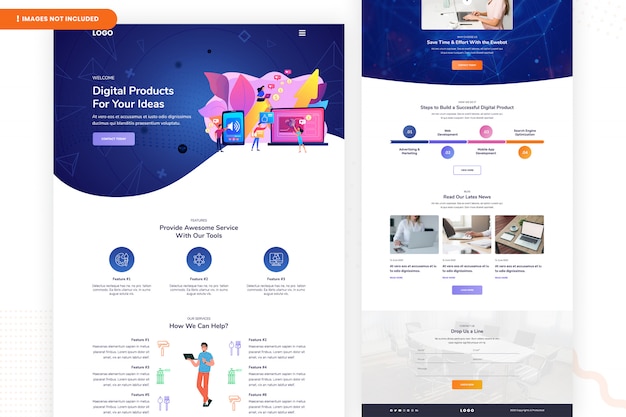 Produtos Digitais Para Suas Ideias Logo Design