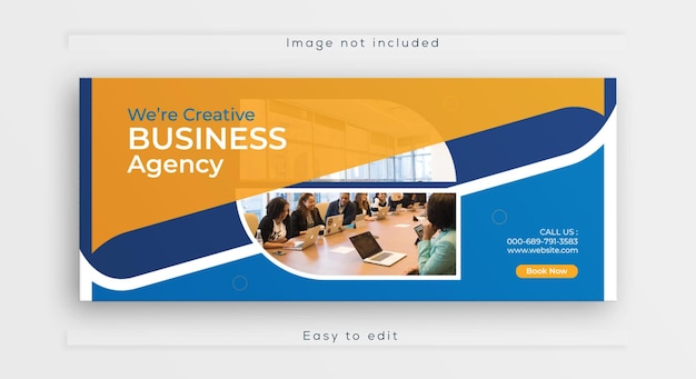 Professional Business Facebook Cover Banner Corporate Web Banner Design Marketing e promozione