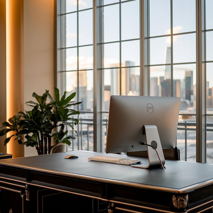 PSD professional modern office layout design