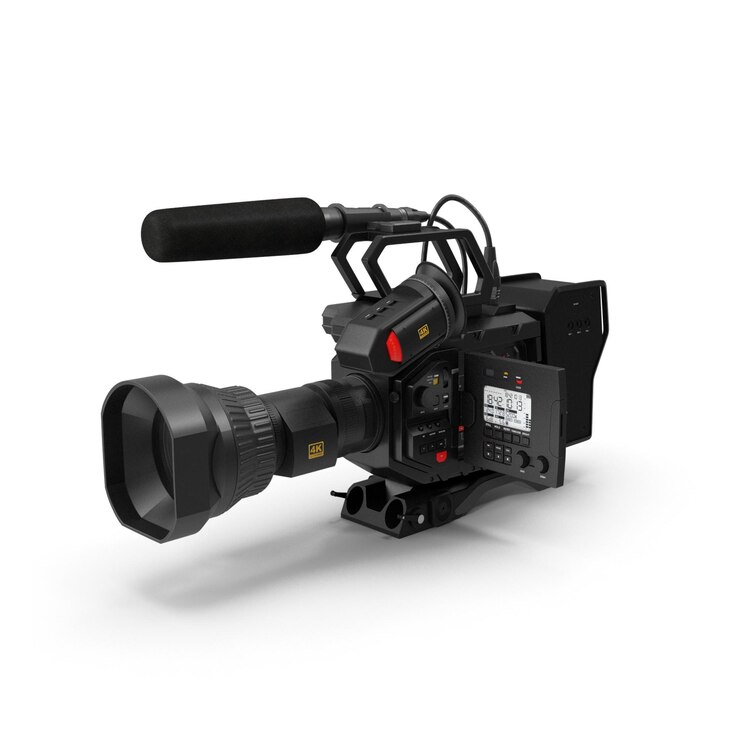 PSD professional video camera for broadcast and film production