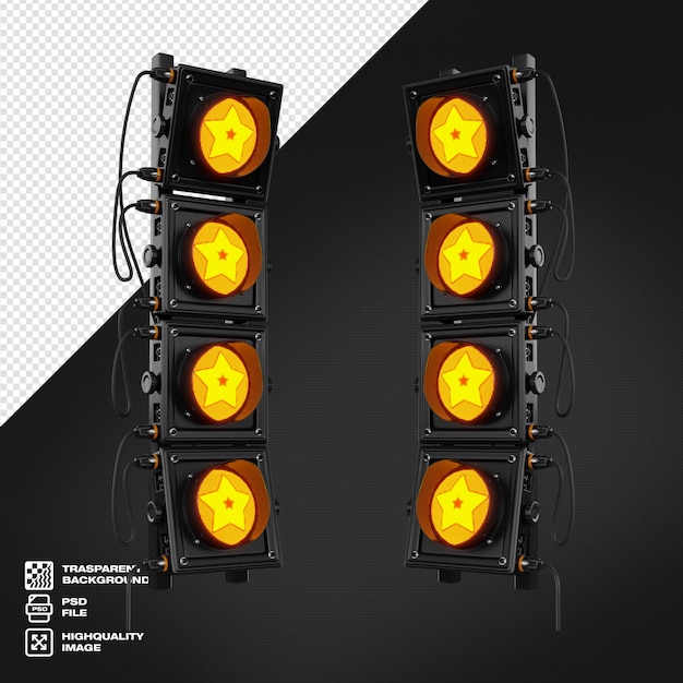 Professionale realistico cannone a led psd premium