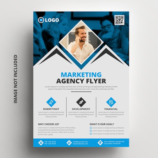 Professionelle Flyer-Design-Vorlage