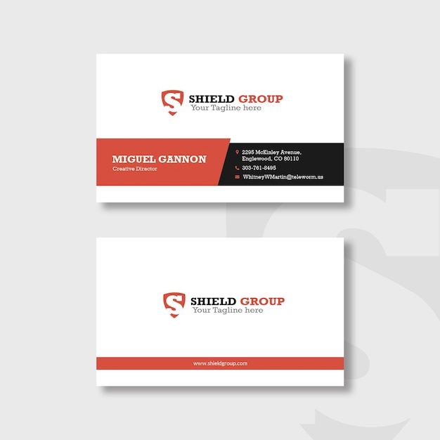 Professionelles Design von Visitenkartenvorlagen