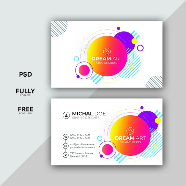 Professionelles Visitenkarten-Design