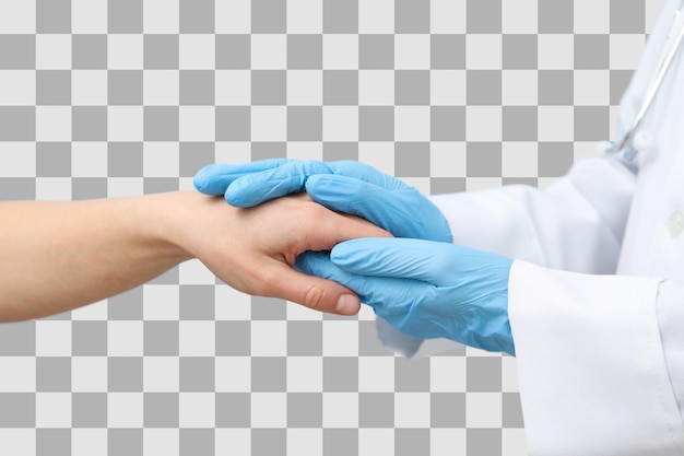 Des professionnels de la santé démontrent leur empathie à l'occasion de la Journée internationale des infirmières isolées en PNG blanche