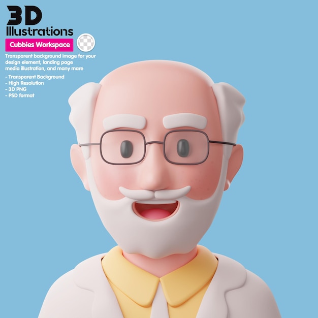 Professor Meta Pessoas 3D Avatar