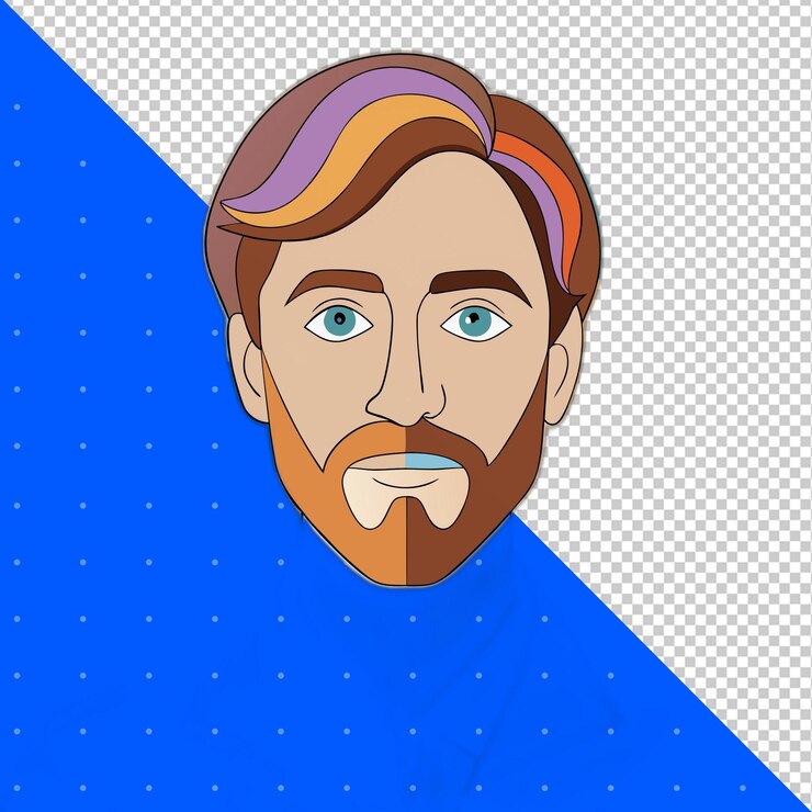 PSD profil de l'utilisateur illustration de l'avatar png arrière-plan transparent