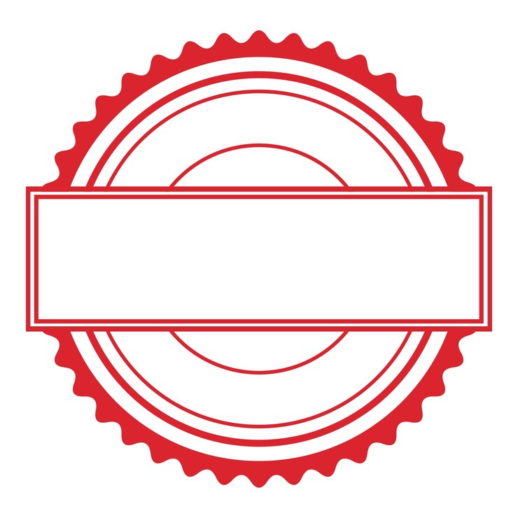 PSD progettazione del logo dello stemp