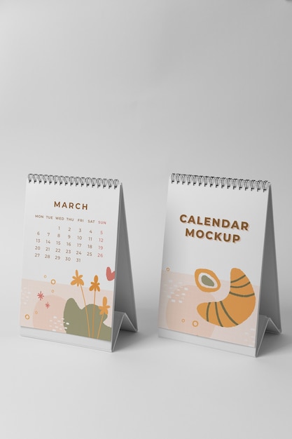 Progettazione del mockup del calendario 2023