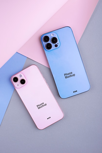 Progettazione del mockup del dispositivo smartphone