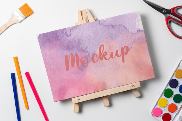 Progettazione del mockup del laboratorio artistico