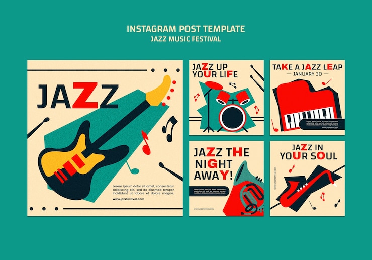 PSD progettazione del modello del festival di musica jazz.
