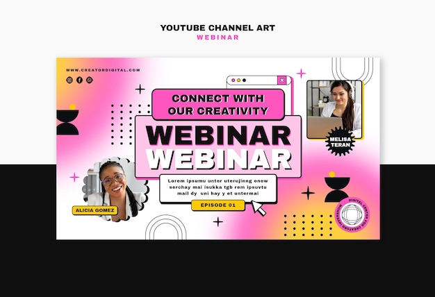 Progettazione del modello del webinar