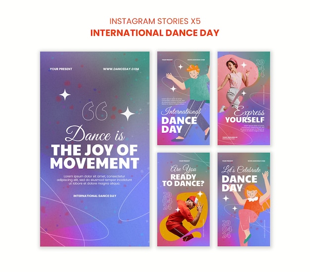 Progettazione del modello della Giornata Internazionale della Danza