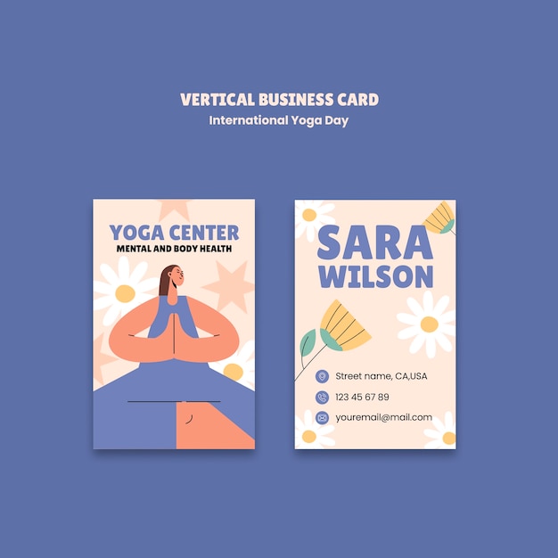 Progettazione del modello della Giornata Internazionale dello Yoga