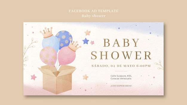 Progettazione del modello di baby shower
