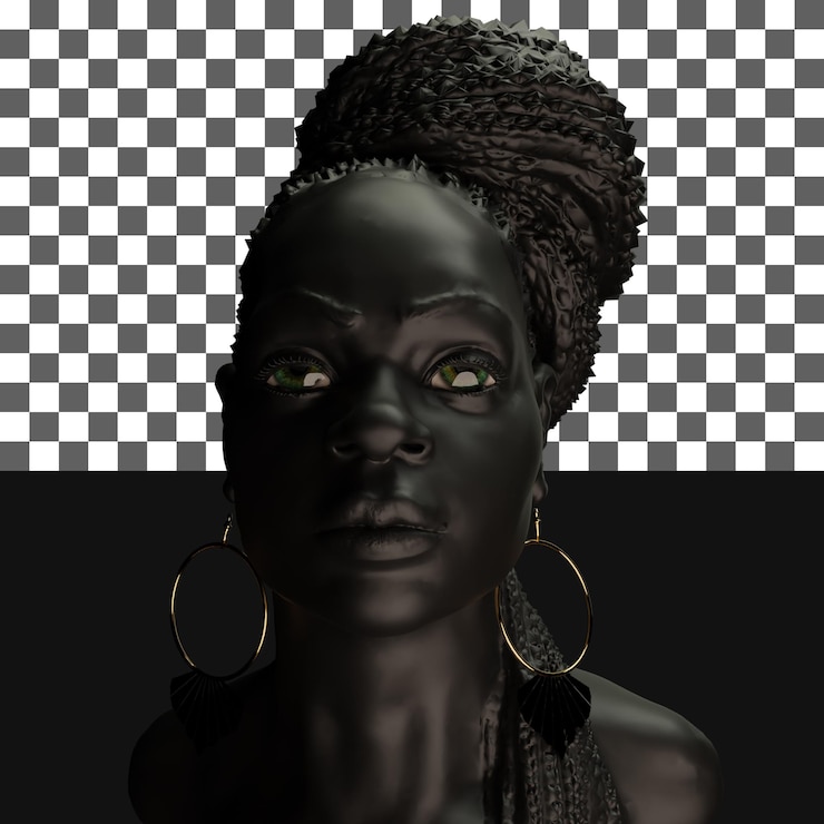 PSD progettazione dell'oggetto di rendering 3d