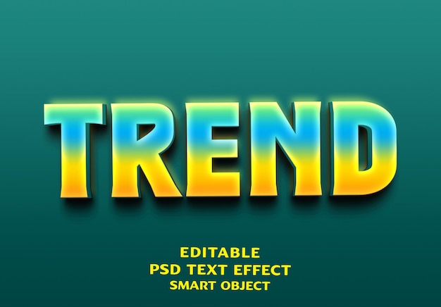 Progettazione di effetti di testo 3D