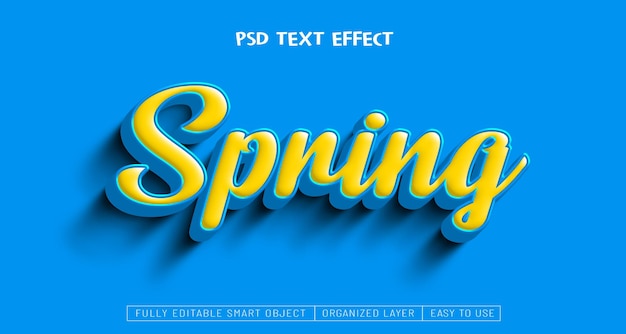 Progettazione di effetti di testo Psd