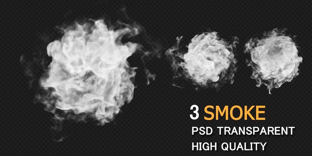 Progettazione di esplosione di fumo rendering rendering isolato