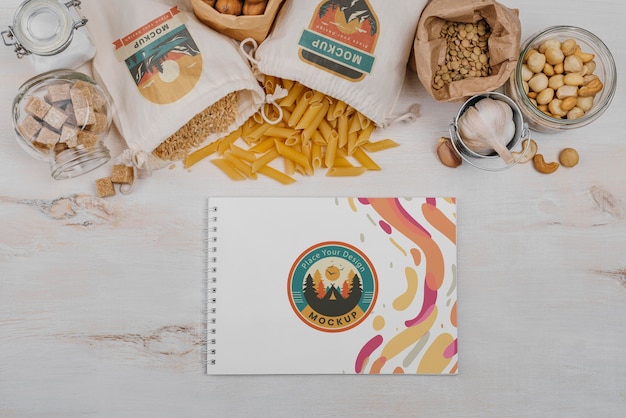 Progettazione di mockup di banner di sostenibilità