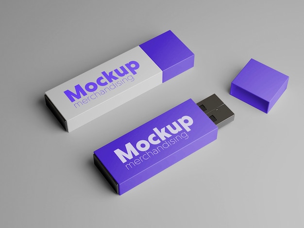 Progettazione di mockup di merchandising per computer