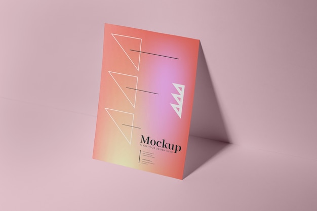 Progettazione di mockup di poster e volantini