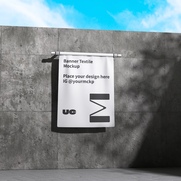 Progettazione di modelli di banner tessili